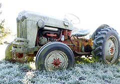 Old Ford tractor