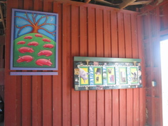 Pink pastures and door finished